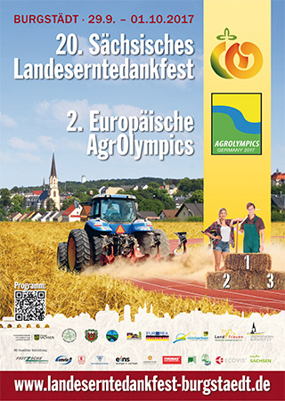 Plakat Landeserntedankfest Sachsen