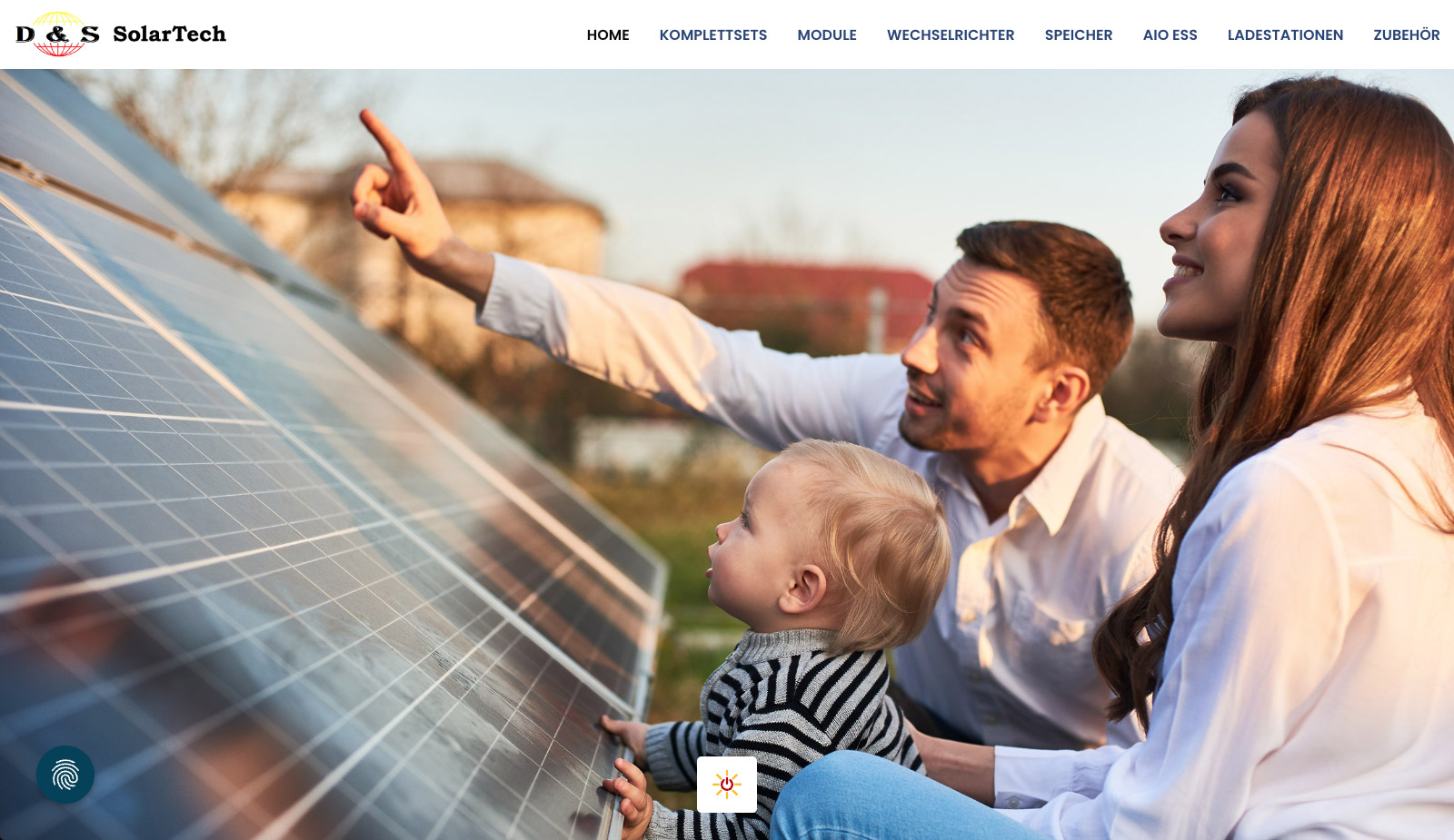 Website D&S SolarTech Dresden von transparent Werbeagentur Chemnitz