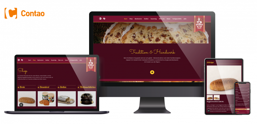 Responsive Website Zum Kirchbäck von agentur transparent in Chemnitz