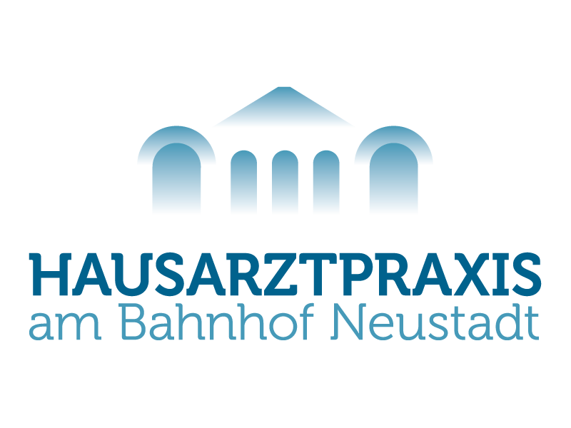 Logo Hausarztpraxis am Bahnhof Neustadt von transparent Werbeagentur Chemnitz
